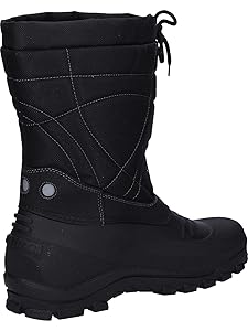 Amazon.com | Spirale Men's Snow Boots, Black Nero 02500500